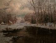 Maurice Galbraith Cullen First Snow Spain oil painting artist